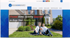 Desktop Screenshot of devconhomesecurity.com